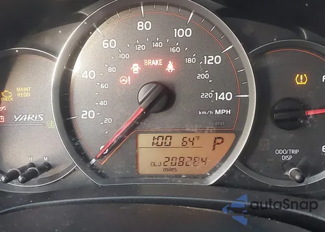 2012 Toyota Yaris Le из США, поврежденный, VIN JTDKTUD37CD523833